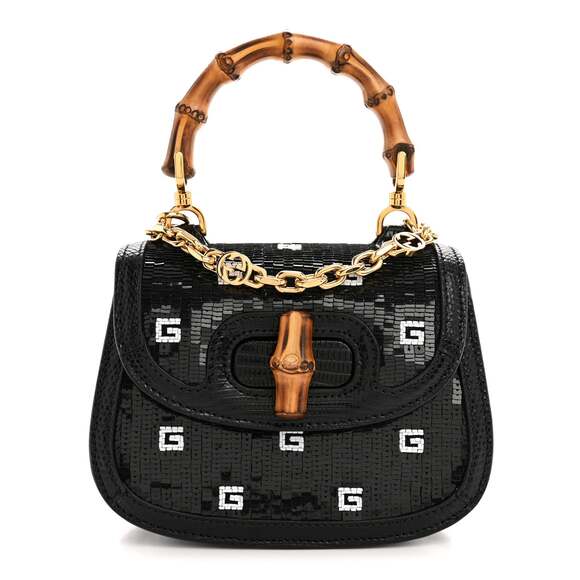 Gucci Handbags - Gucci Sequin Lizard Embossed Gg Mini #294135G18B